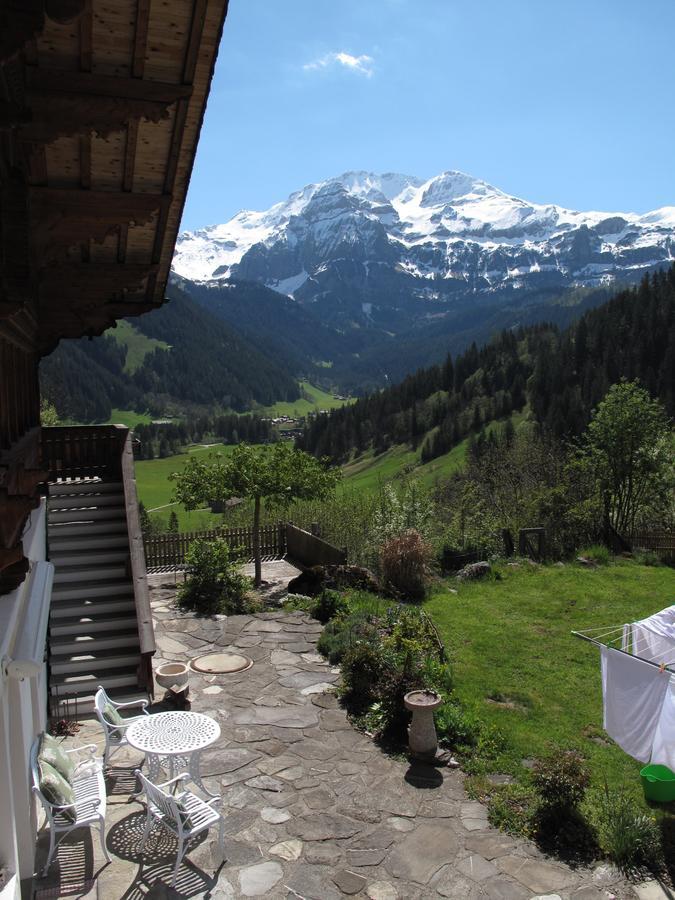 Bed and Breakfast Bergluft Lenk Zewnętrze zdjęcie