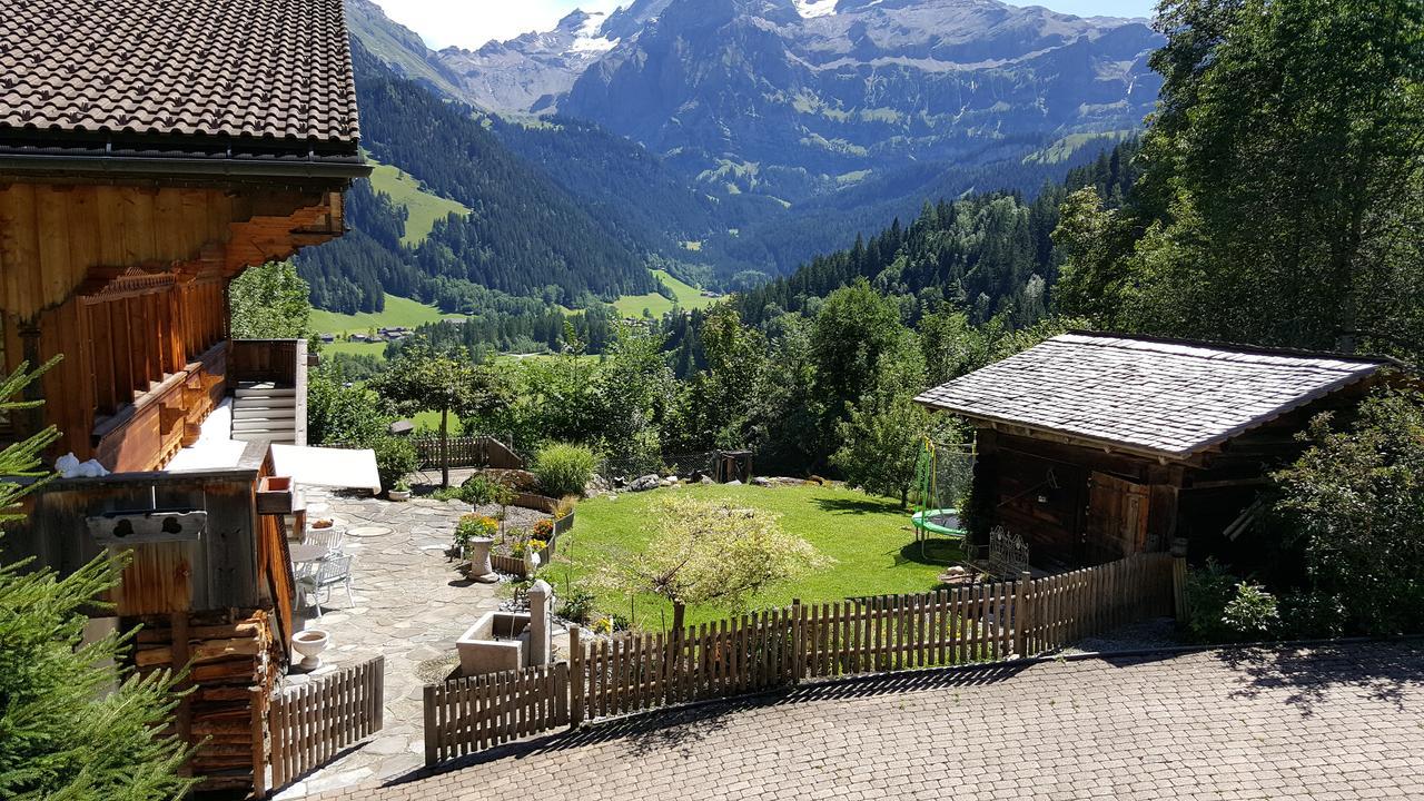 Bed and Breakfast Bergluft Lenk Zewnętrze zdjęcie