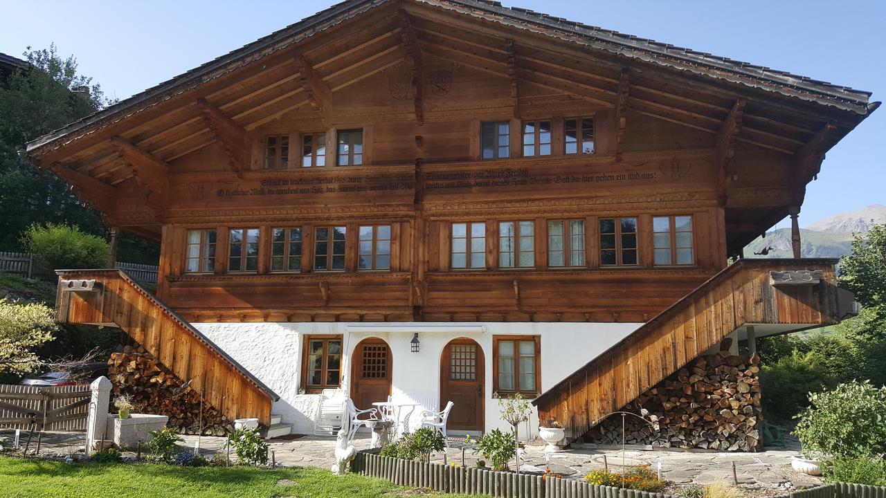 Bed and Breakfast Bergluft Lenk Zewnętrze zdjęcie