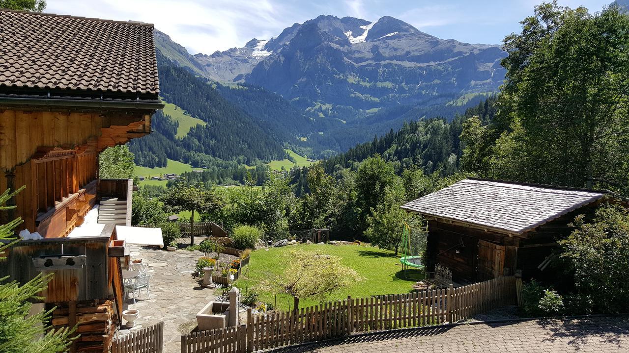 Bed and Breakfast Bergluft Lenk Zewnętrze zdjęcie