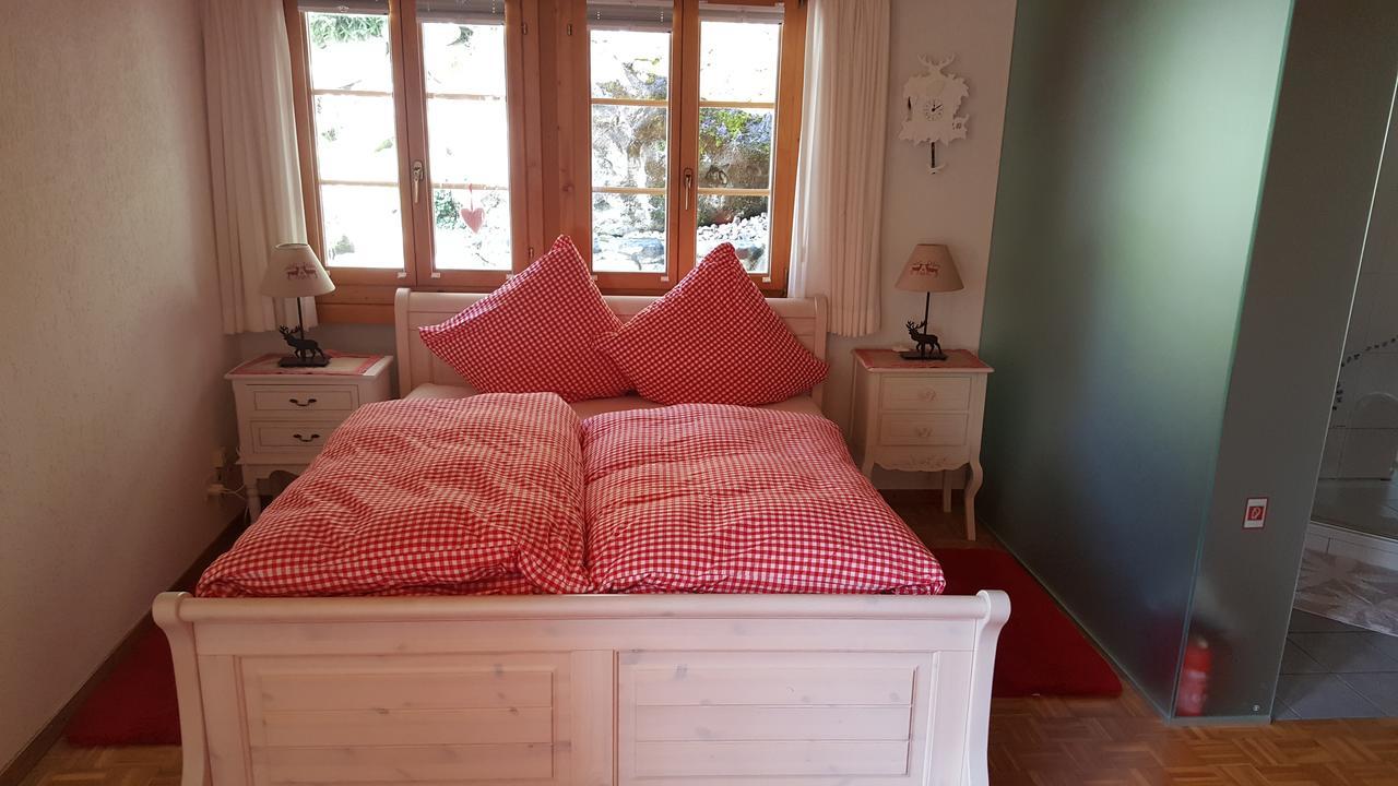 Bed and Breakfast Bergluft Lenk Zewnętrze zdjęcie