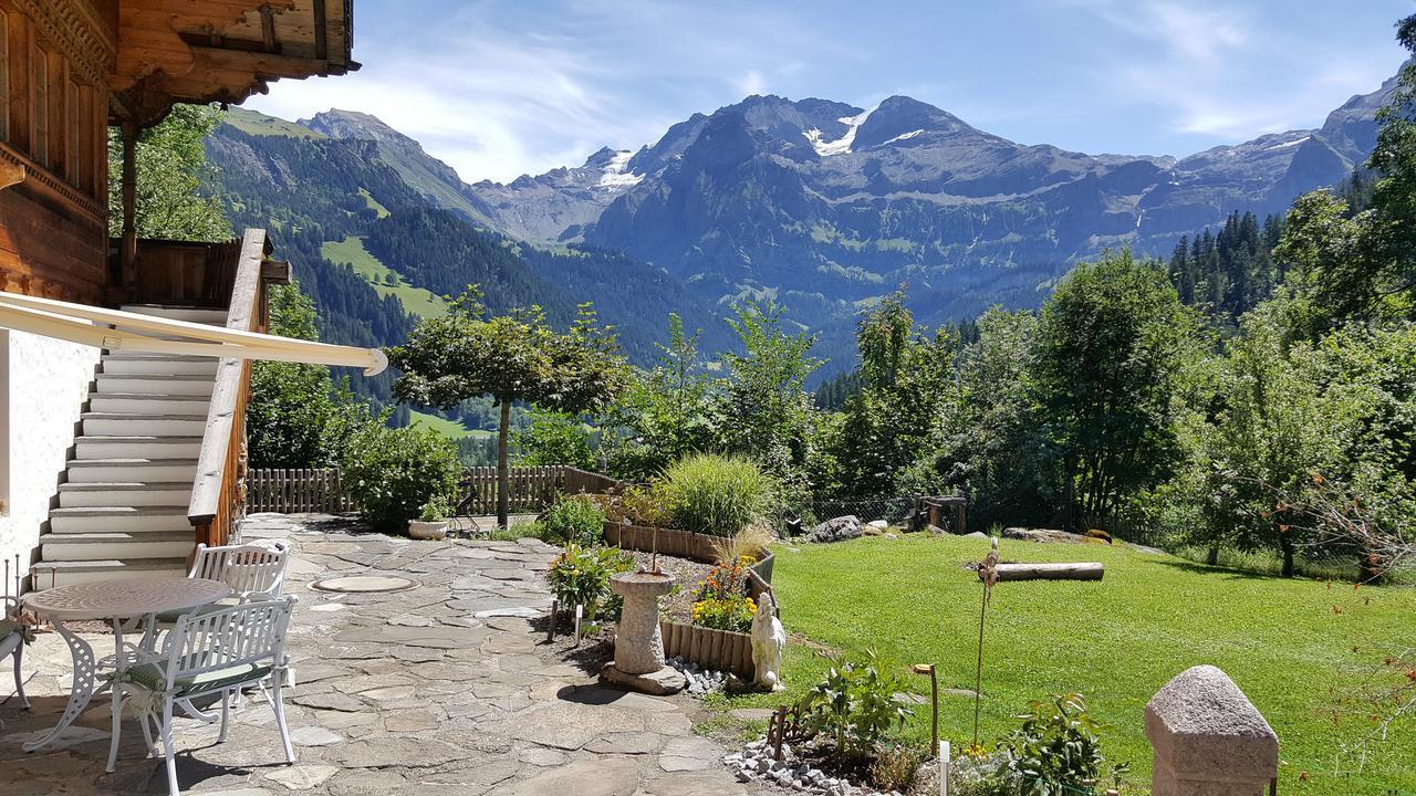 Bed and Breakfast Bergluft Lenk Zewnętrze zdjęcie