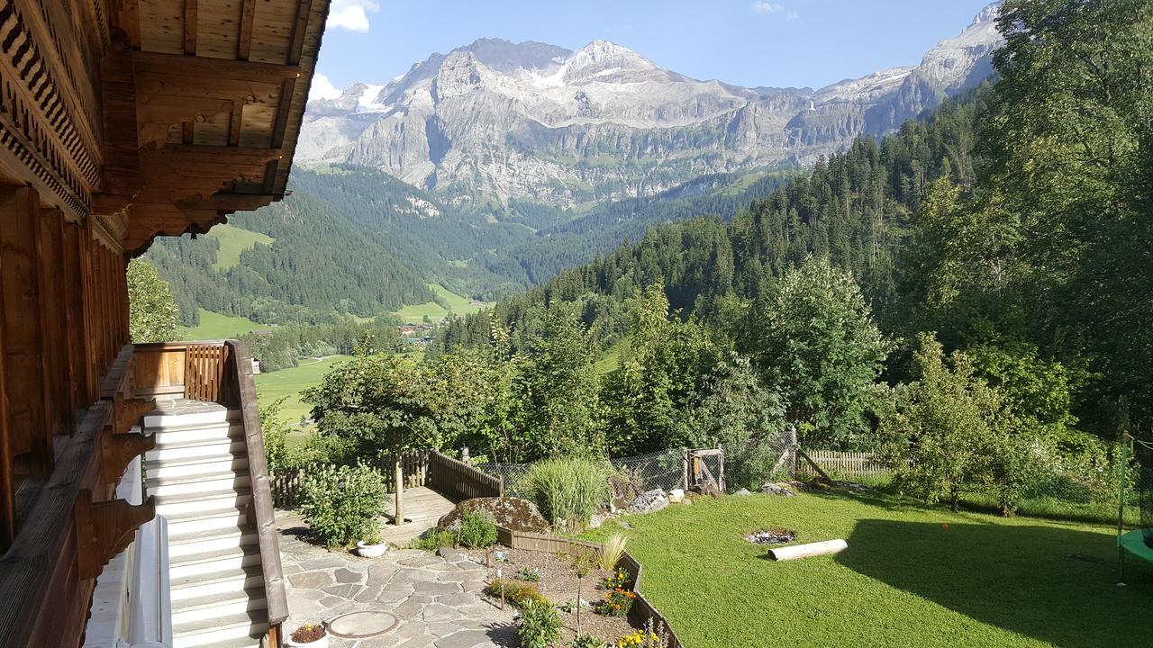 Bed and Breakfast Bergluft Lenk Zewnętrze zdjęcie